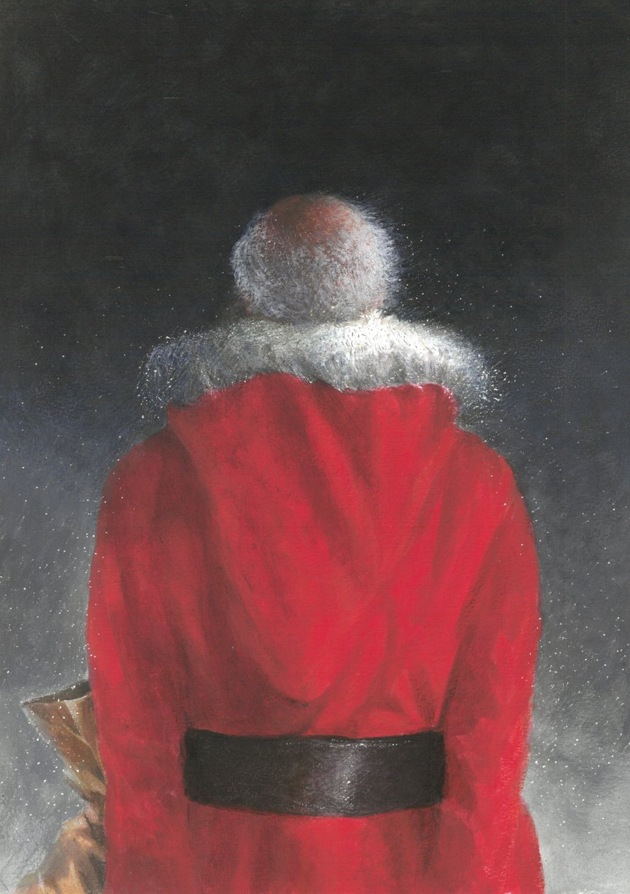 Mies punaisessa takissa (takakuva), 2004 tekijältä Lincoln Seligman