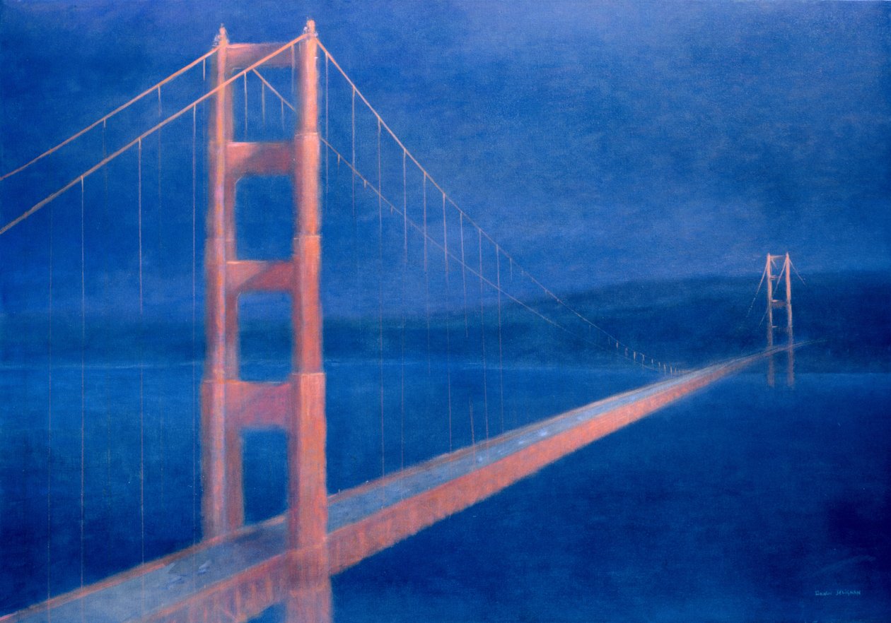 San Francisco, 2004 (akryyli) tekijältä Lincoln Seligman