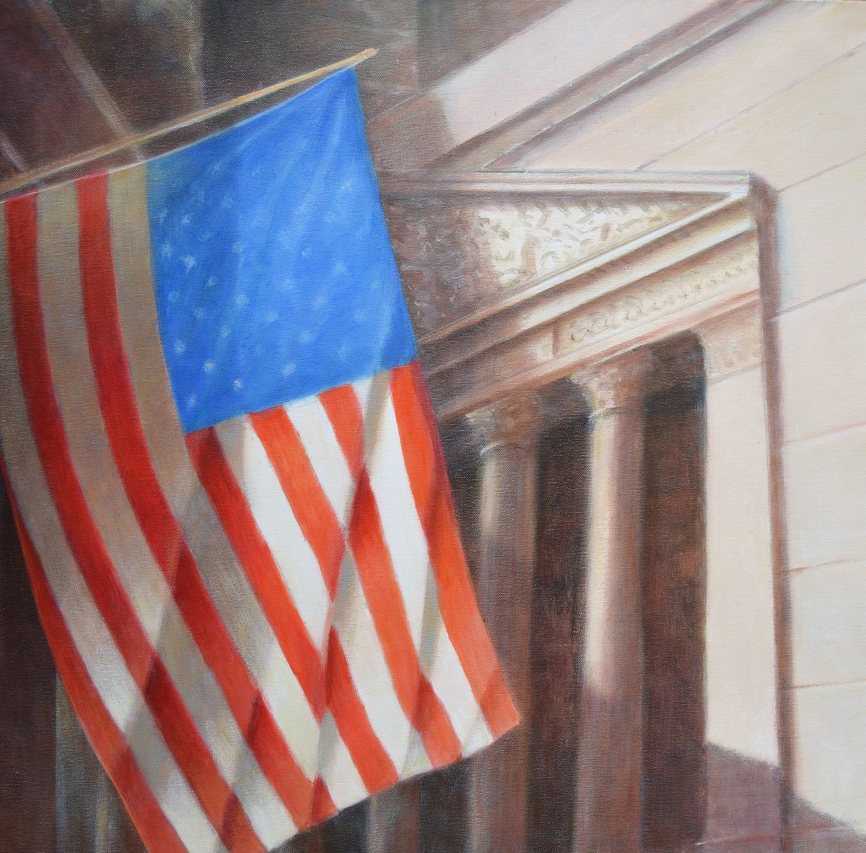 Stars & Stripes, N.Y:n pörssi tekijältä Lincoln Seligman