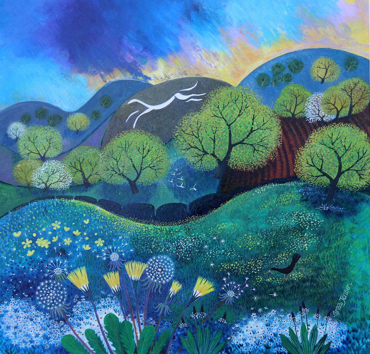 Chalk Horse Hill 2, 2023 tekijältä Lisa Graa Jensen