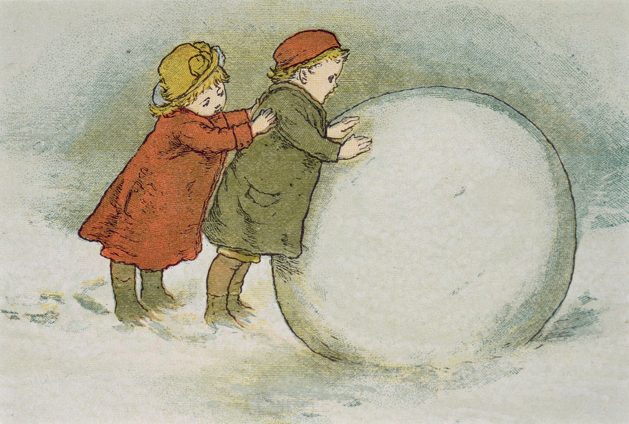 Lapset Rolling Snowballs tekijältä Lizzie Mack