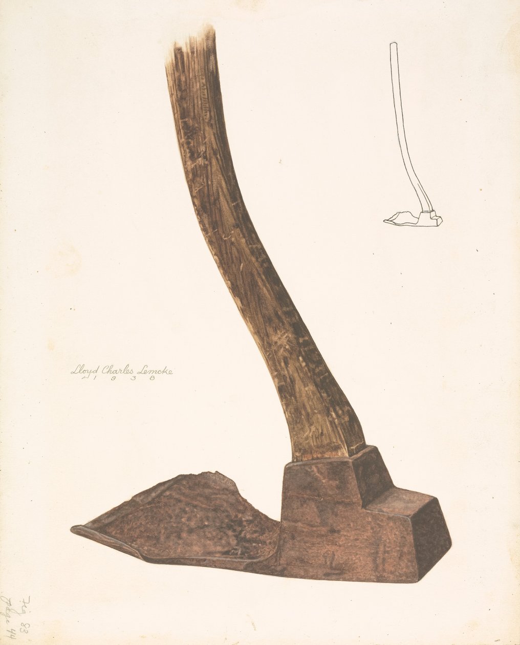 Adze, 1938. tekijältä Lloyd Charles Lemcke