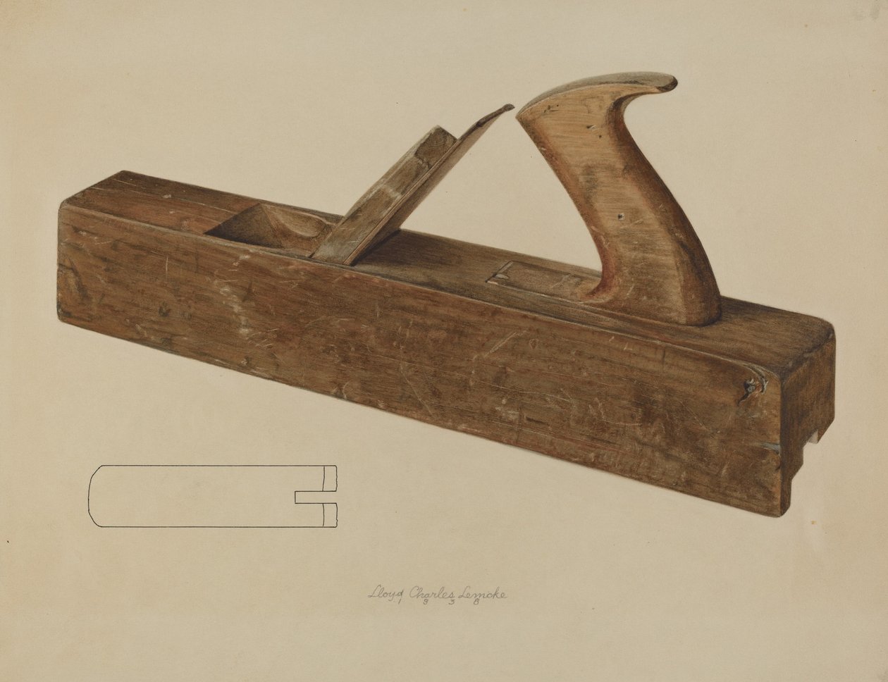 Rabbet-lentokone, 1938. tekijältä Lloyd Charles Lemcke
