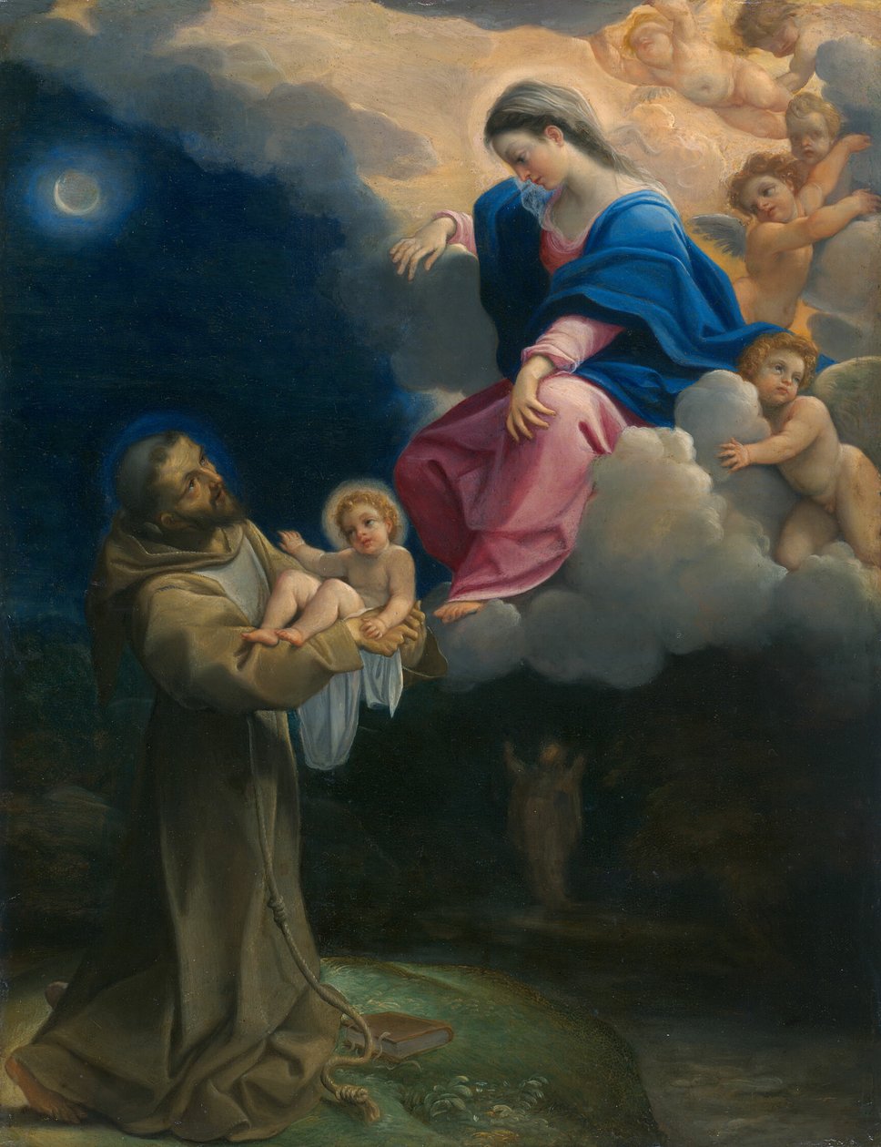 Pyhän Franciscuksen visio tekijältä Lodovico Carracci