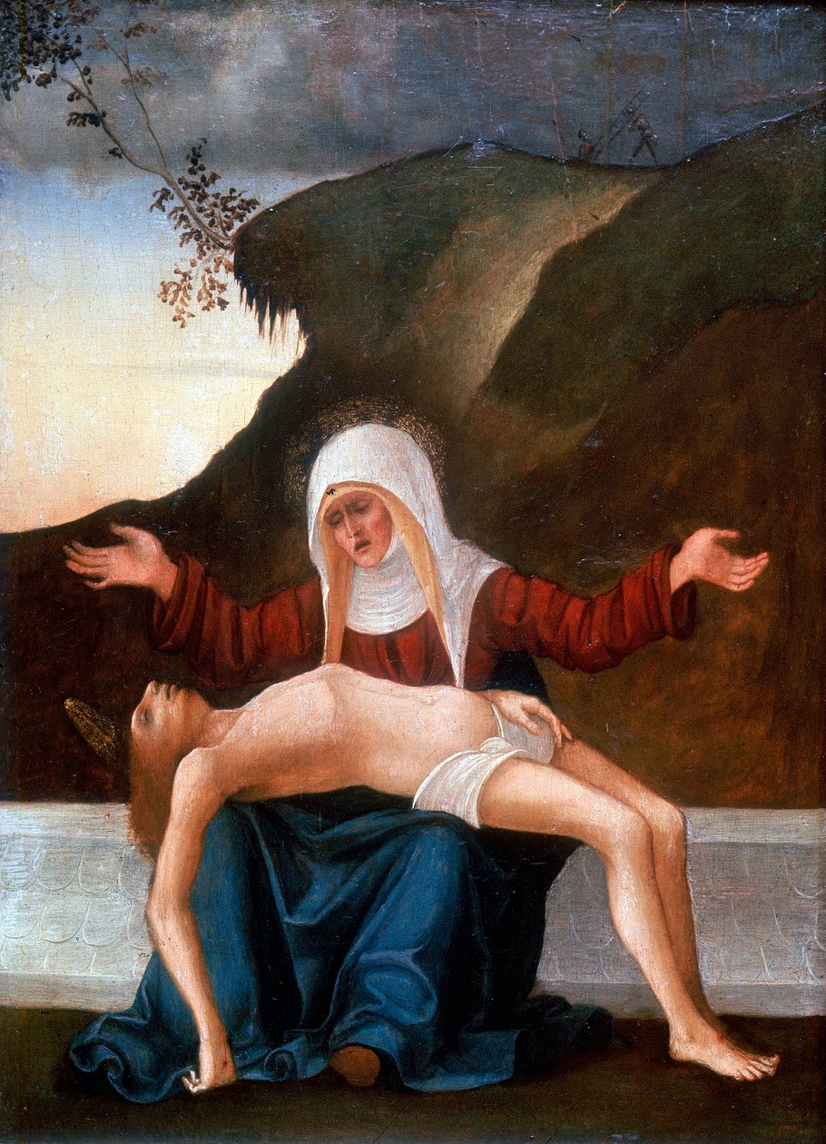 "Pieta", 1500-luvun alku tekijältä Lodovico Mazzolini