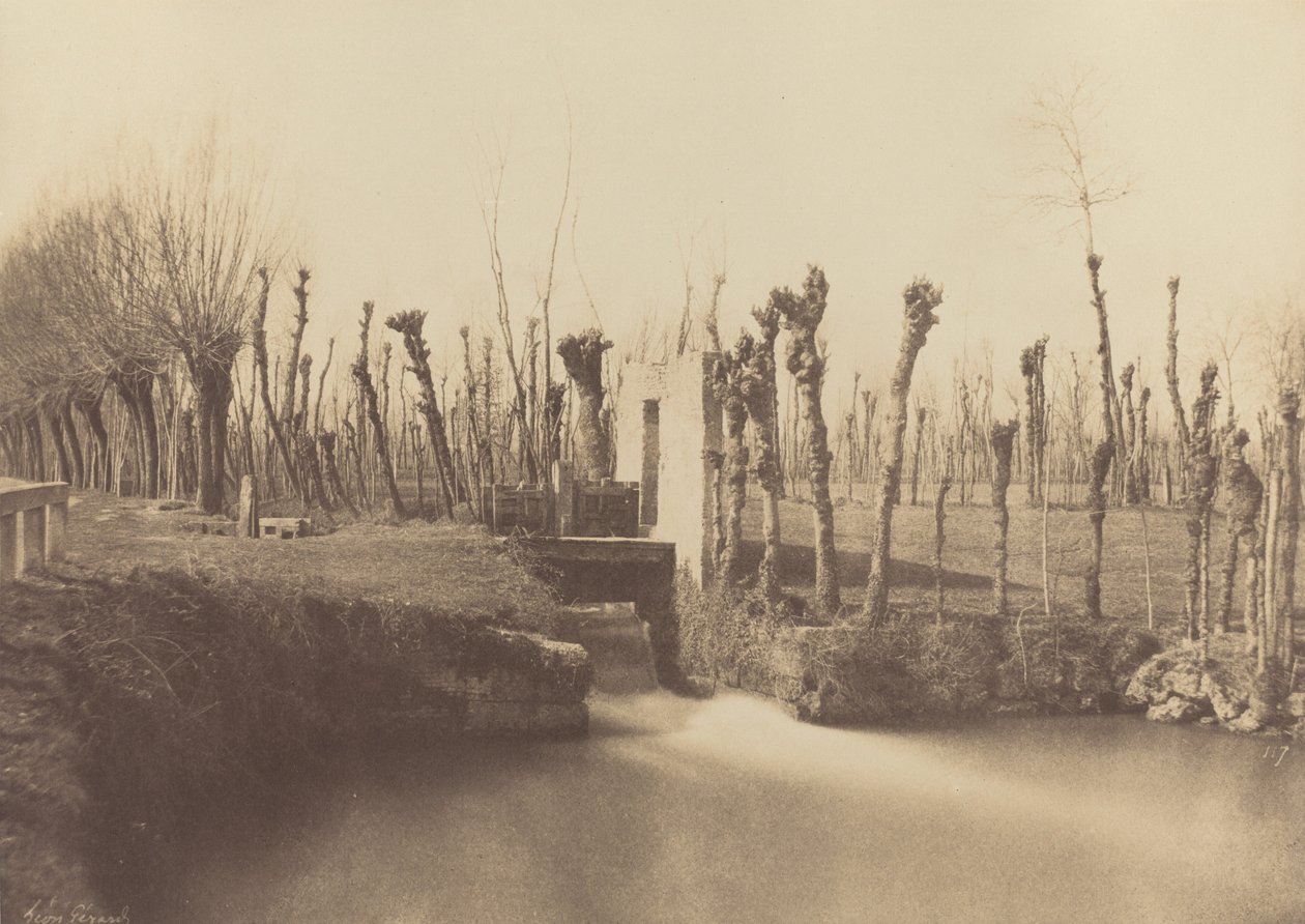 Maisema, Montebello, c. 1860. tekijältä Léon Gérard