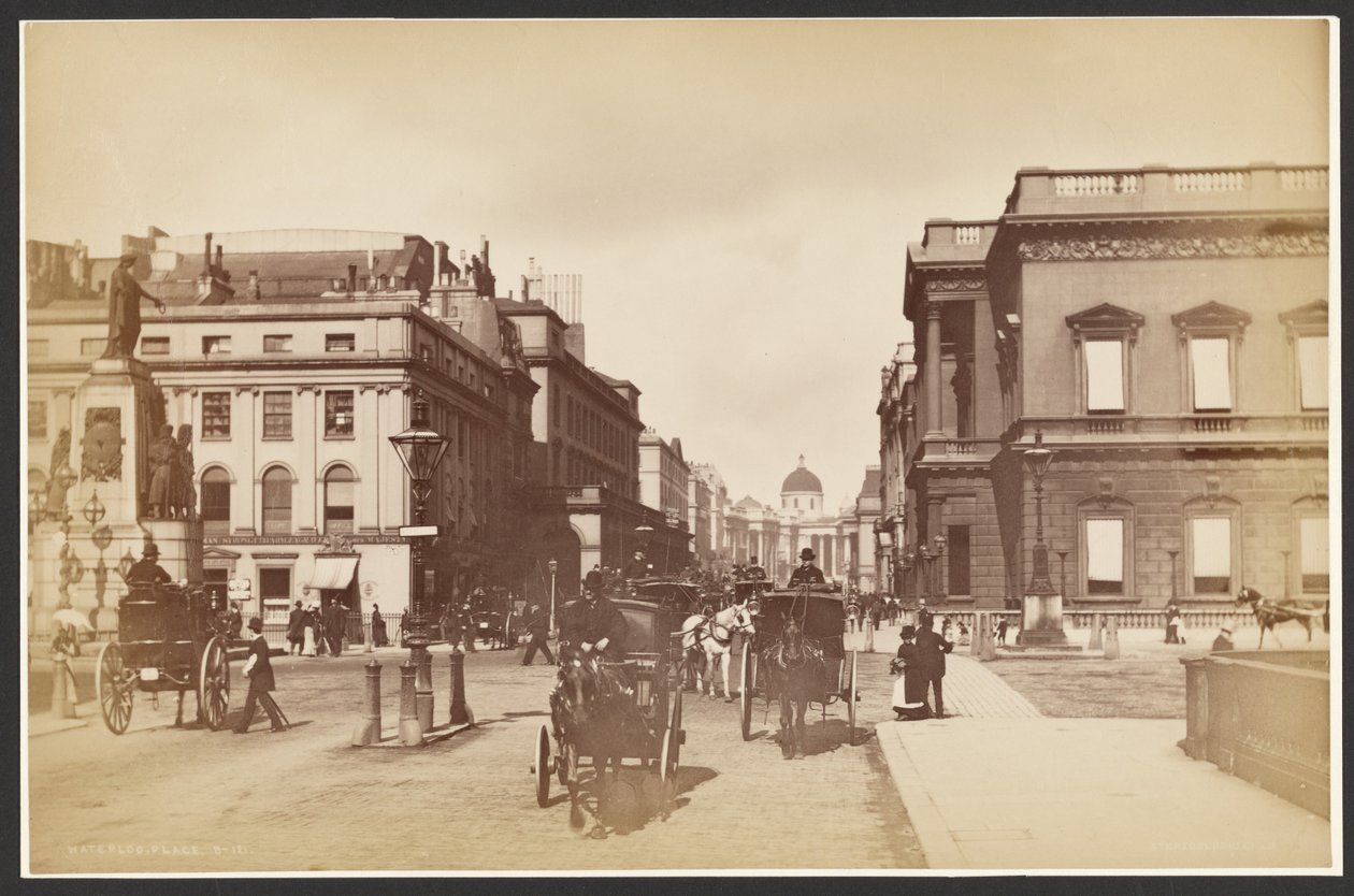 Waterloo Place tekijältä London Stereoscopic and Photographic Company