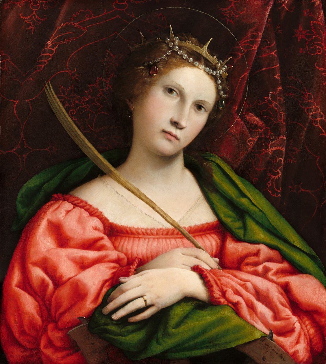Pyhä Katariina, 1522. tekijältä Lorenzo Lotto