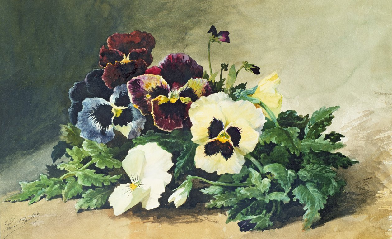 Talviorvokit, 1884 tekijältä Louis Charles Bombled