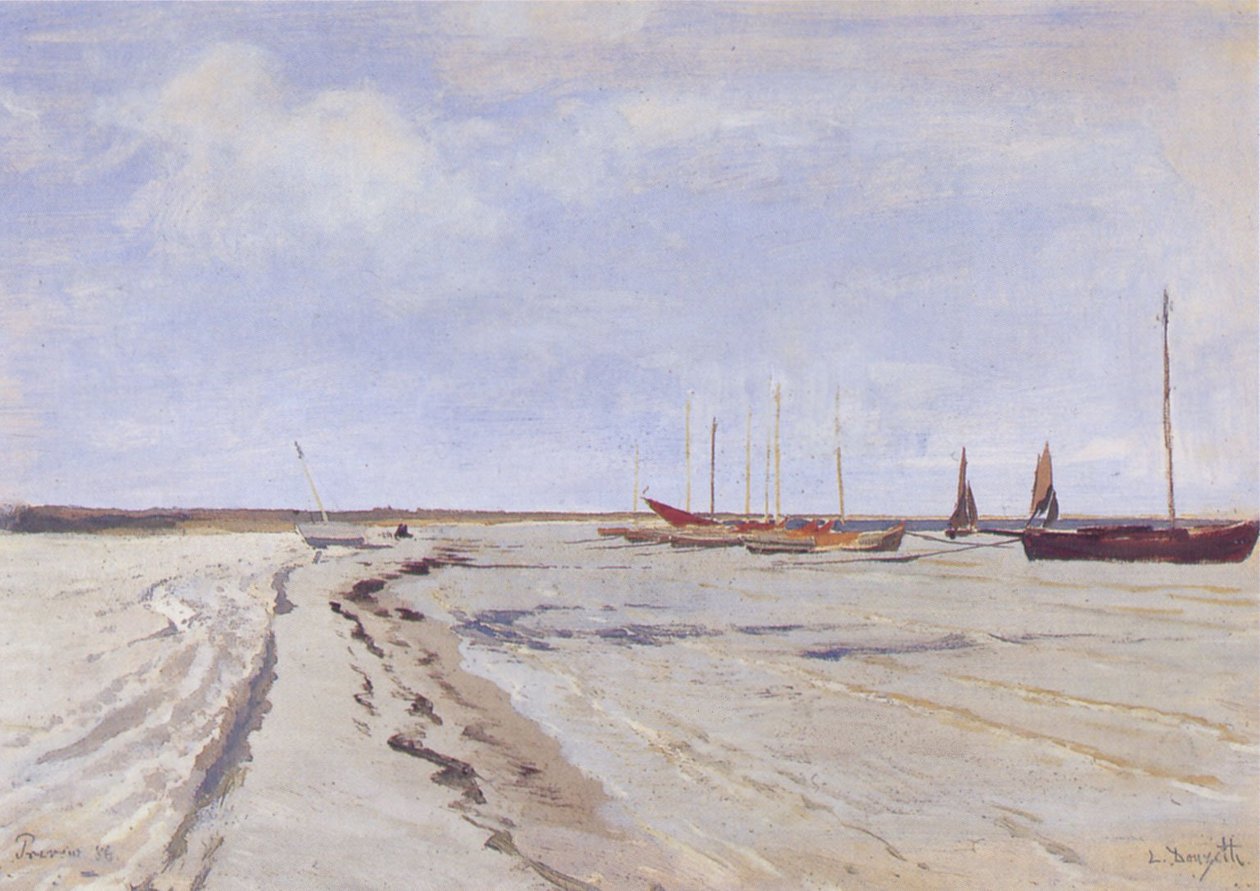 Kustenlandschaft bei Prerow.n tekijältä Louis Douzette
