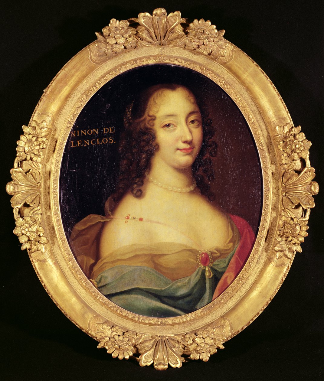 Ninon de Lenclos (1616-1706) (katso myös 183893) tekijältä Louis Ferdinand Elle