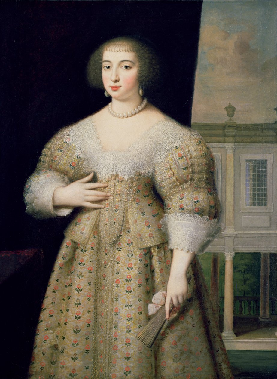 Anna Itävallan muotokuva (1601-66) tekijältä Louis Ferdinand Elle