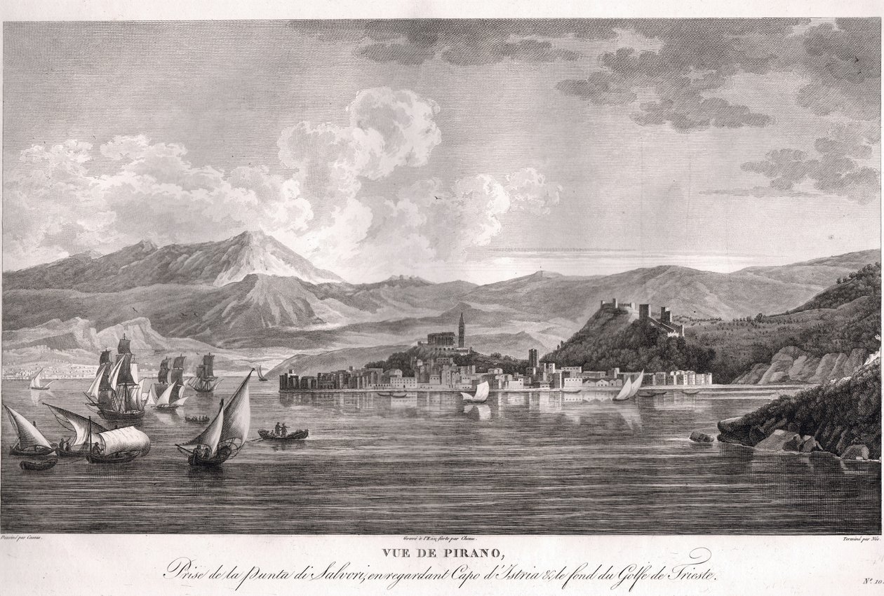 Piran tekijältä Louis Francois Cassas