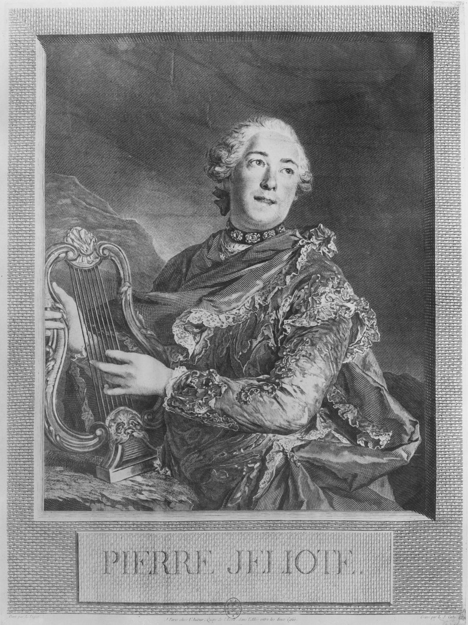 Pierre Jélyotte tekijältä Louis Jacques Cathelin