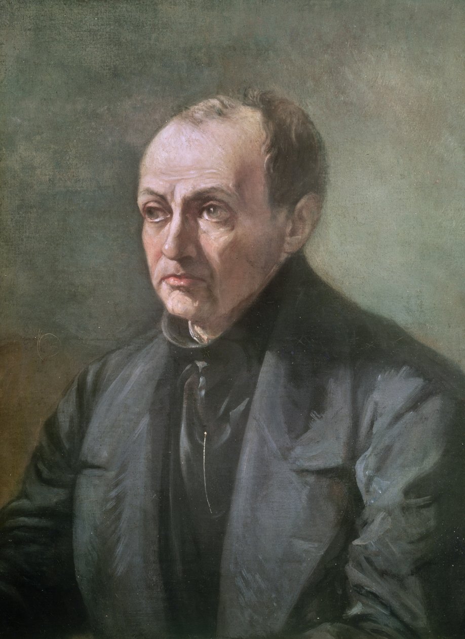 Auguste Comte (1798-1857) tekijältä Louis Jules Etex