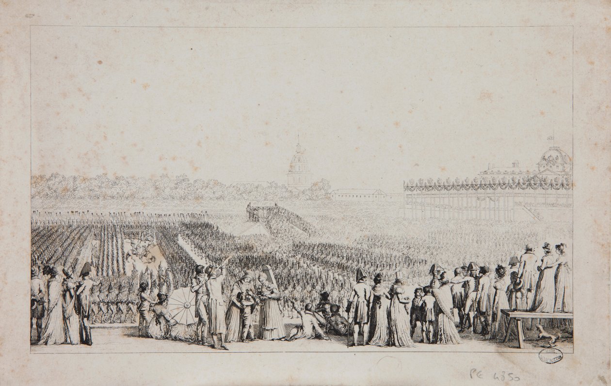 Champ de Mai -päivä 1815 tekijältä Louis Lafitte