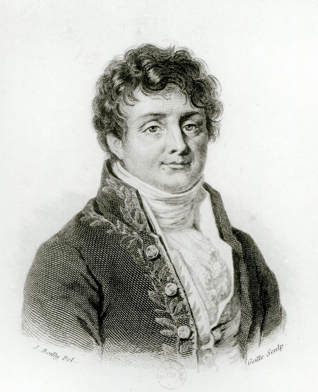 Muotokuva Joseph Fourierista (1768-1830) tekijältä Louis Leopold Boilly