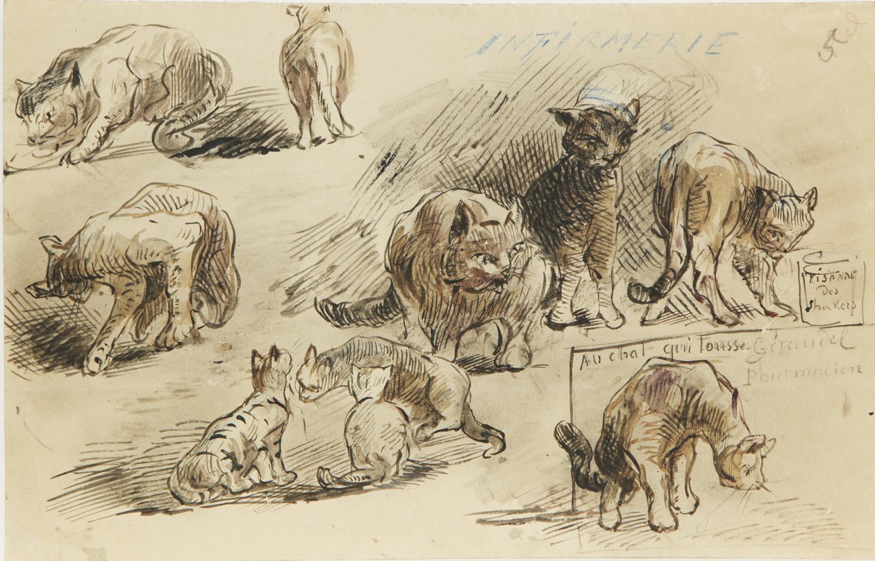 Dessin tekijältä Louis Marie Faudacq