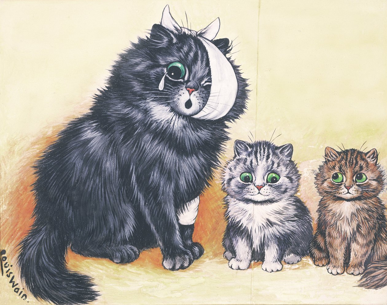 Katastrofi! tekijältä Louis Wain