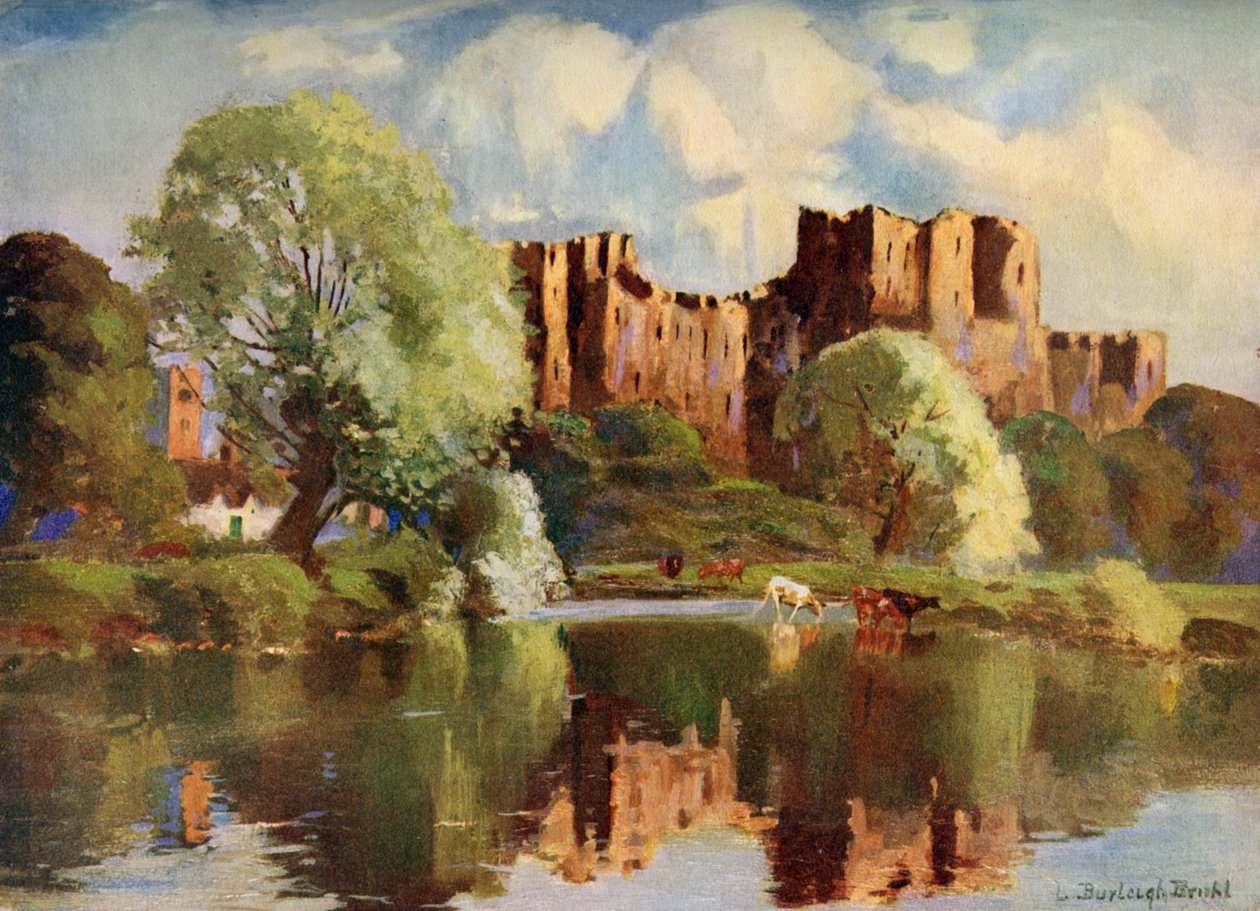Ludlow Castle, Shropshire, 1924-1926. tekijältä Louis Burleigh Bruhl