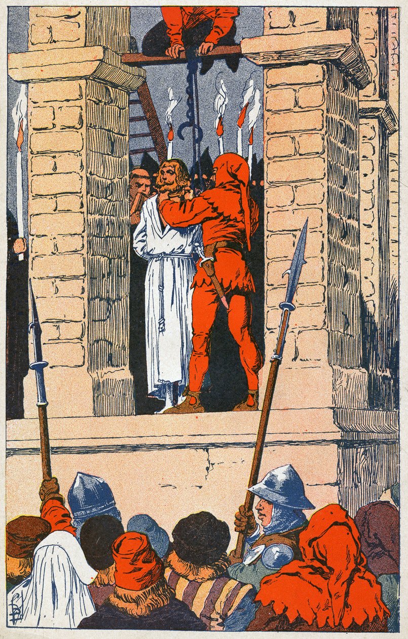 Enguerrand de Marignyn hirttäjä tekijältä Louis Charles Bombled