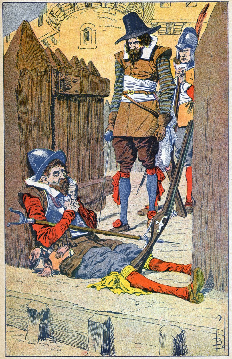 La Rochellen pääkonttori tekijältä Louis Charles Bombled