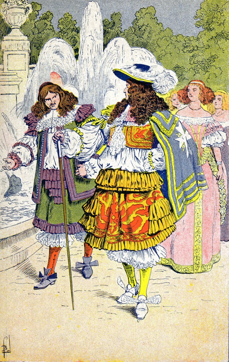 Louis XIV ja Fouquet tekijältä Louis Charles Bombled