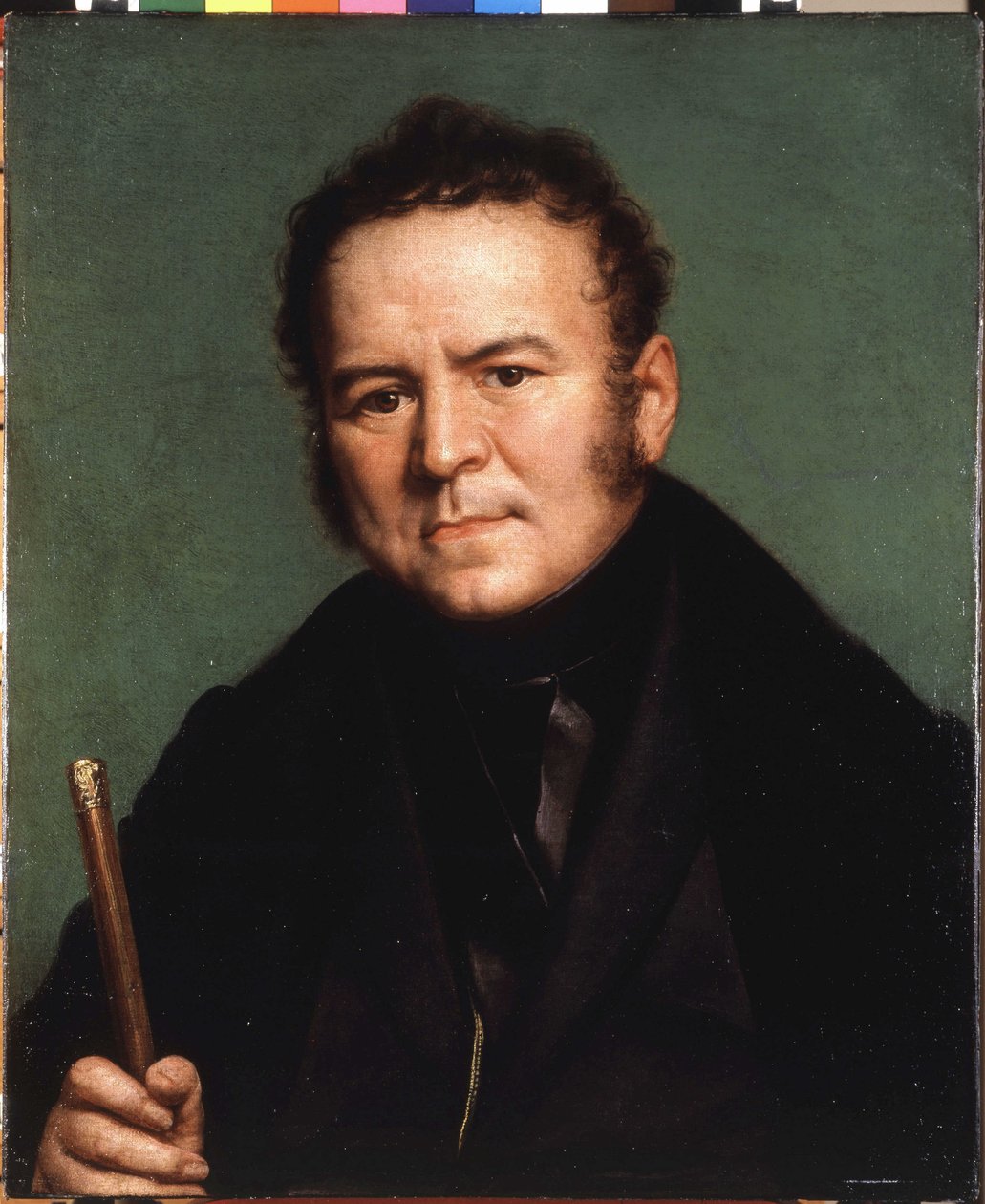 Muotokuva Stendhalista (Henry Beyle) (Grenoble). tekijältä Louis Ducis
