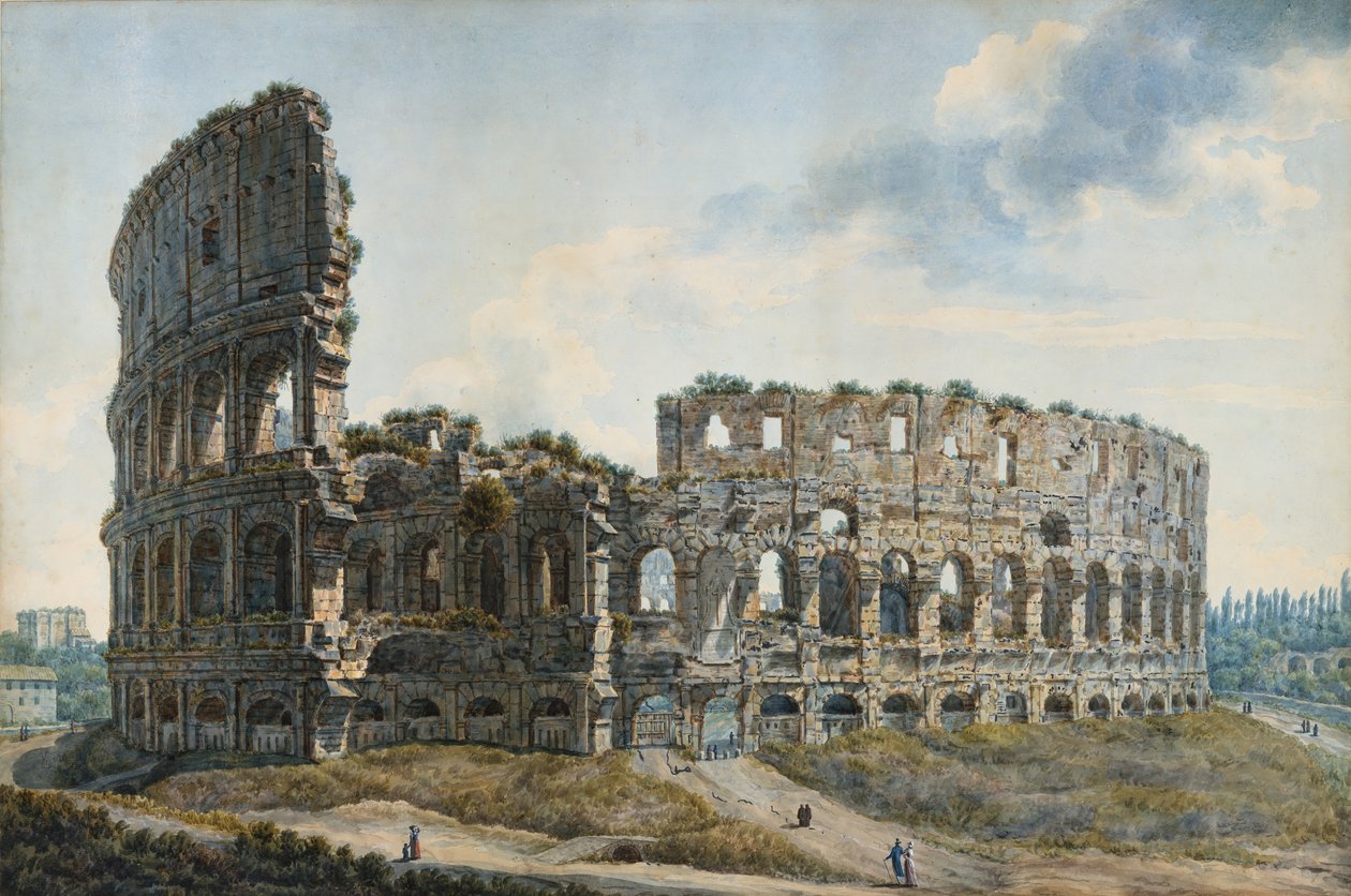 Colosseum, Rooma, n.d. tekijältä Louis Ducros