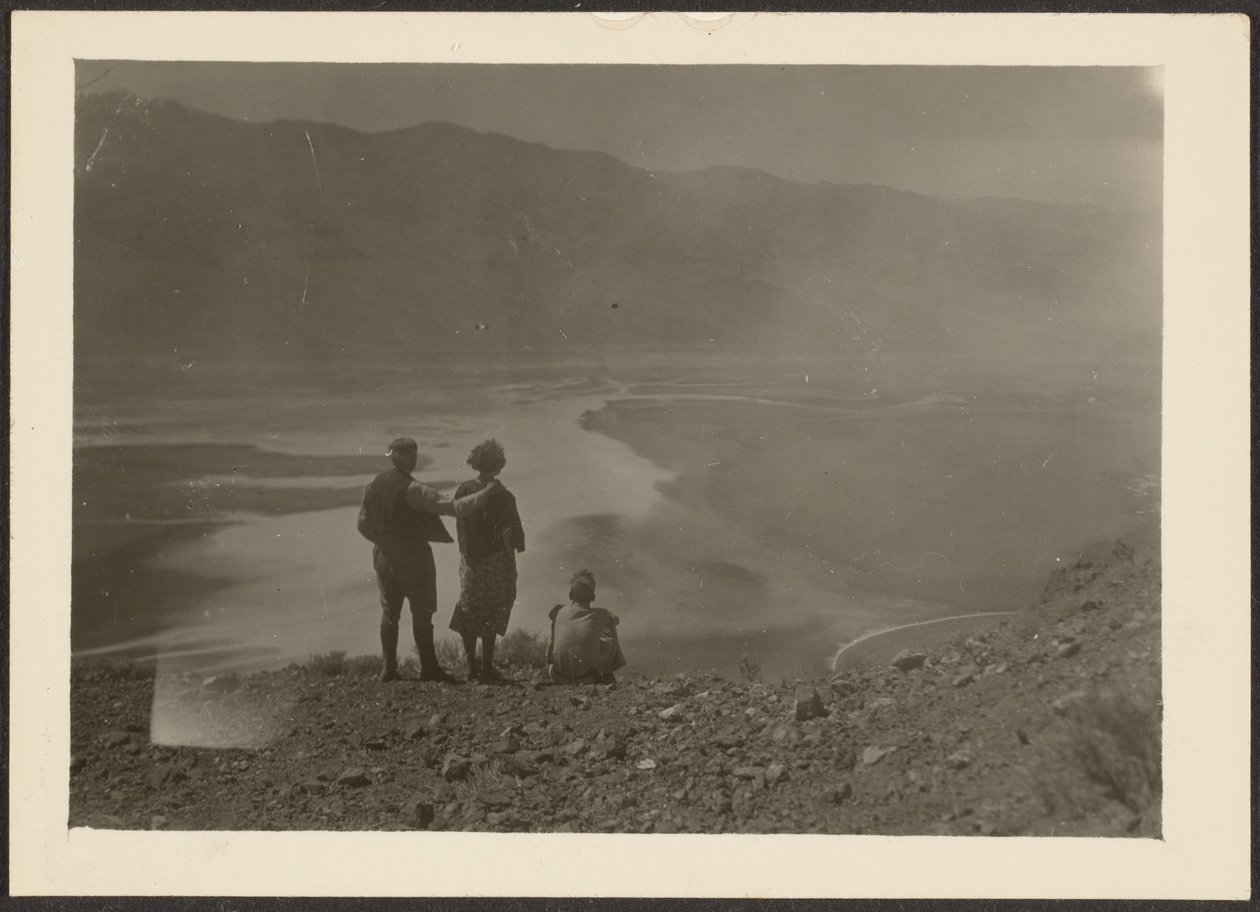 [Figures at Desert Oasis] tekijältä Louis Fleckenstein