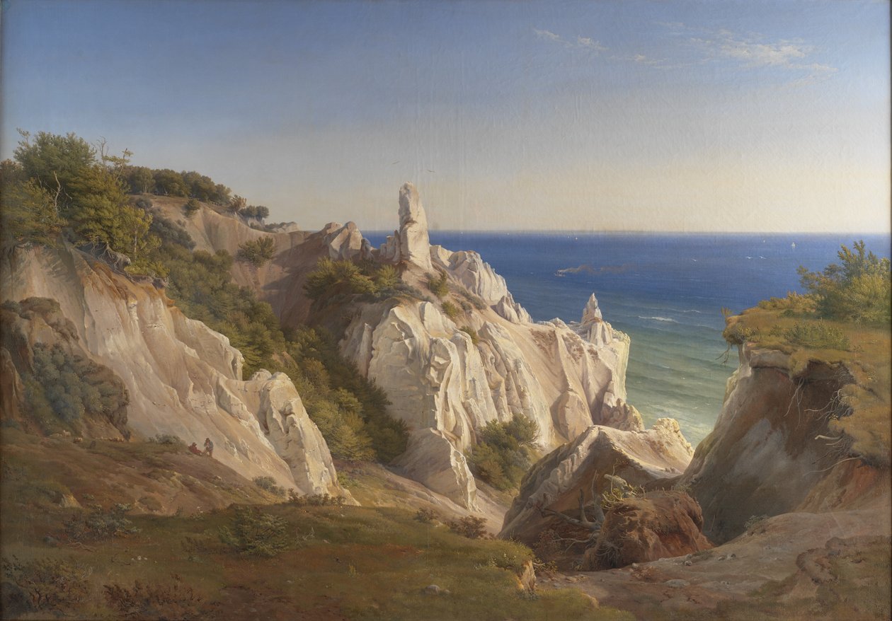 Mønin saaren kalliot tekijältä Louis Gurlitt