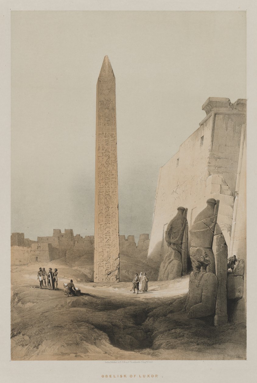 Egypti ja Nubia, osa I: Luxor tekijältä Louis Haghe