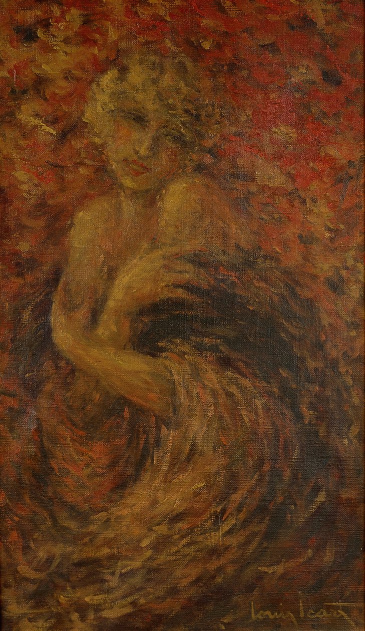Fanny, käärittynä viitaan tekijältä Louis Icart
