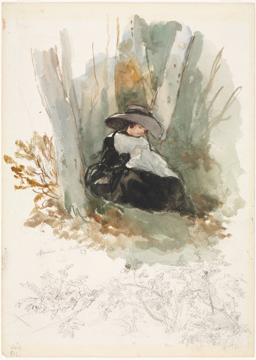 Mary Bellevuessa, 1858. tekijältä Louis Joseph Gallait