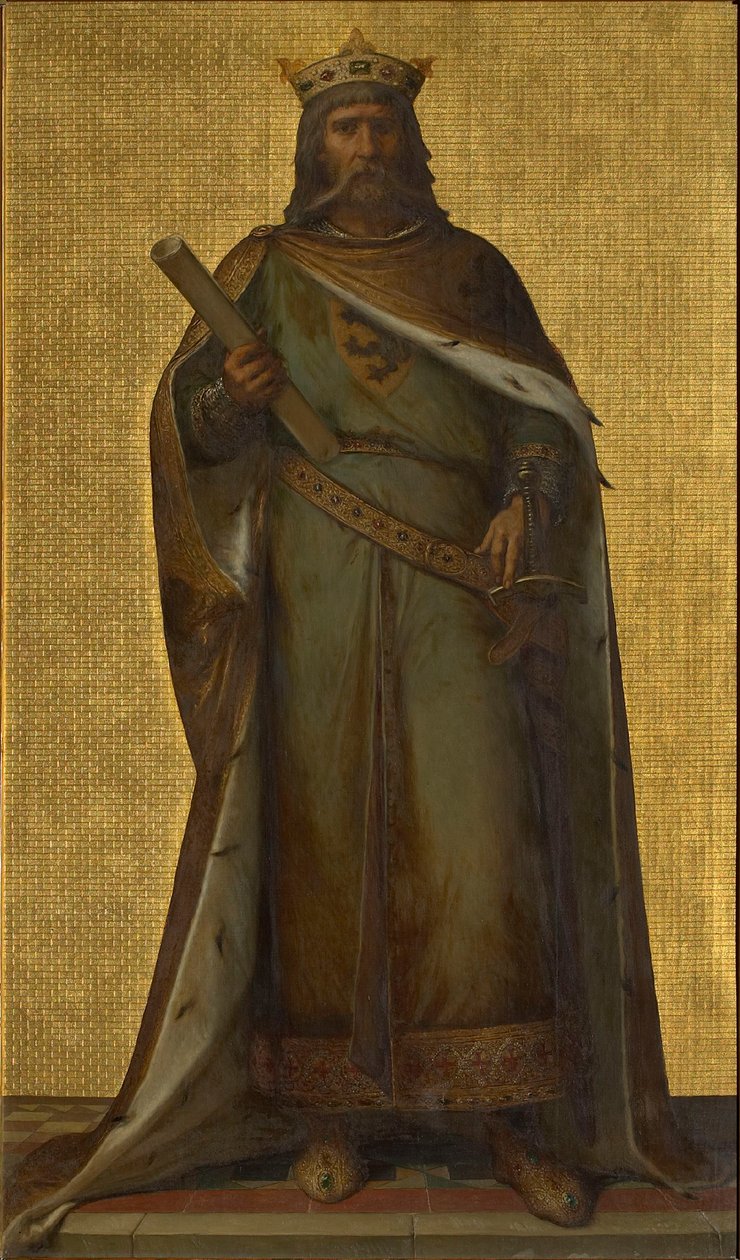 Filip I Alsace, 1872-1877. tekijältä Louis Joseph Gallait