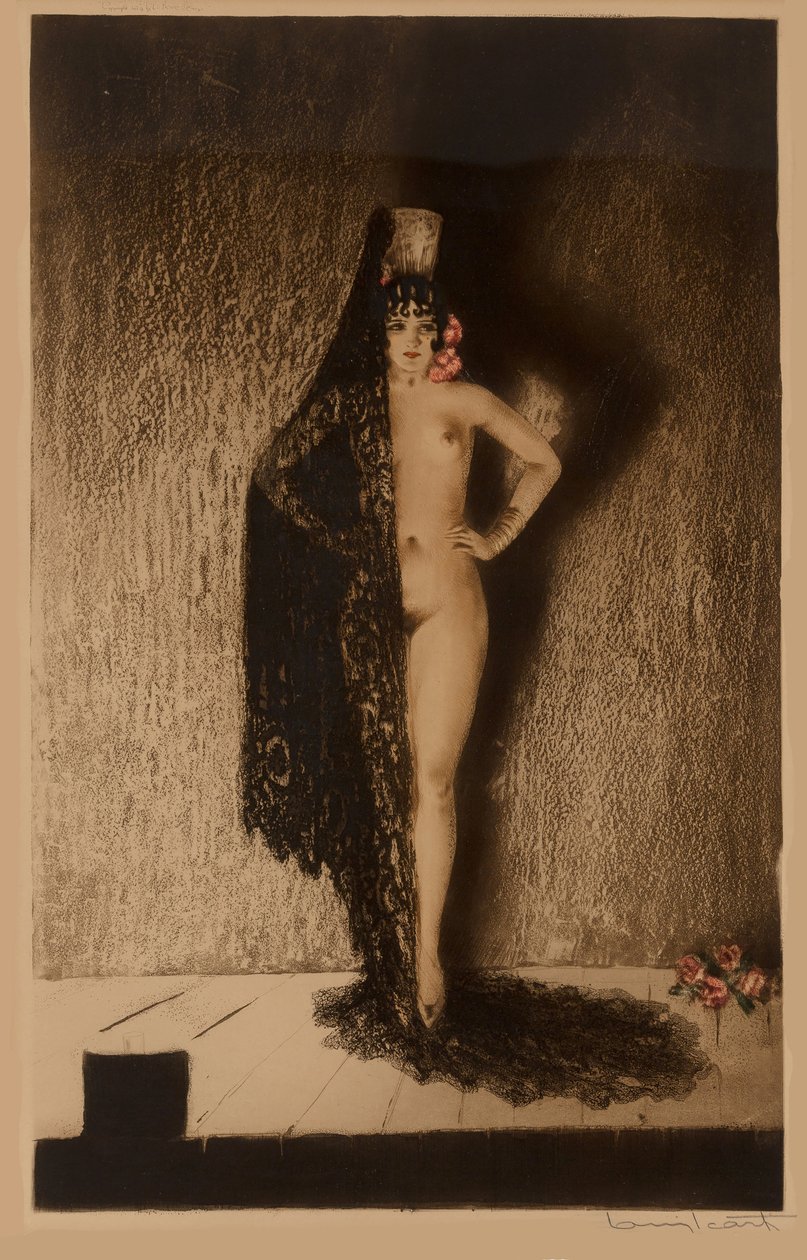 Conchita, 1929. tekijältä Louis Justin Laurent Icart
