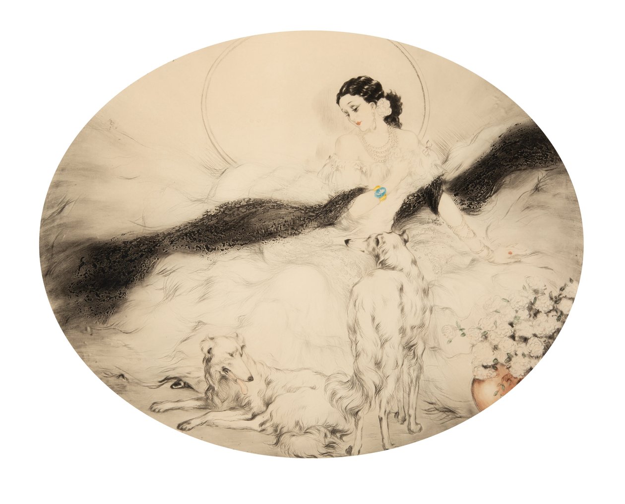 Kamelioiden rouva, 1927. tekijältä Louis Justin Laurent Icart
