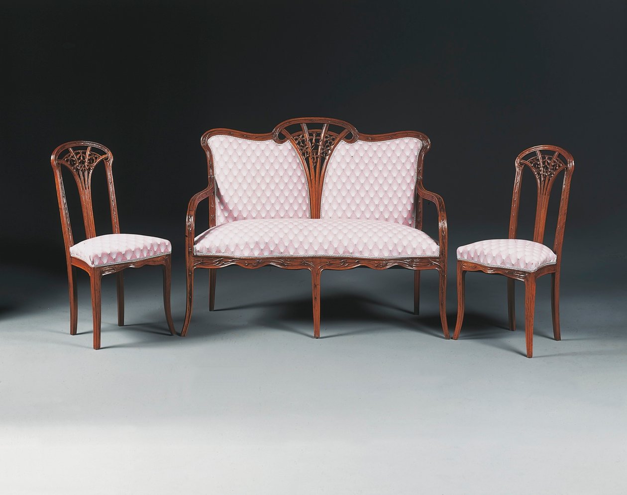 Mahogony Salon Suite, noin 1900 tekijältä Louis Majorelle