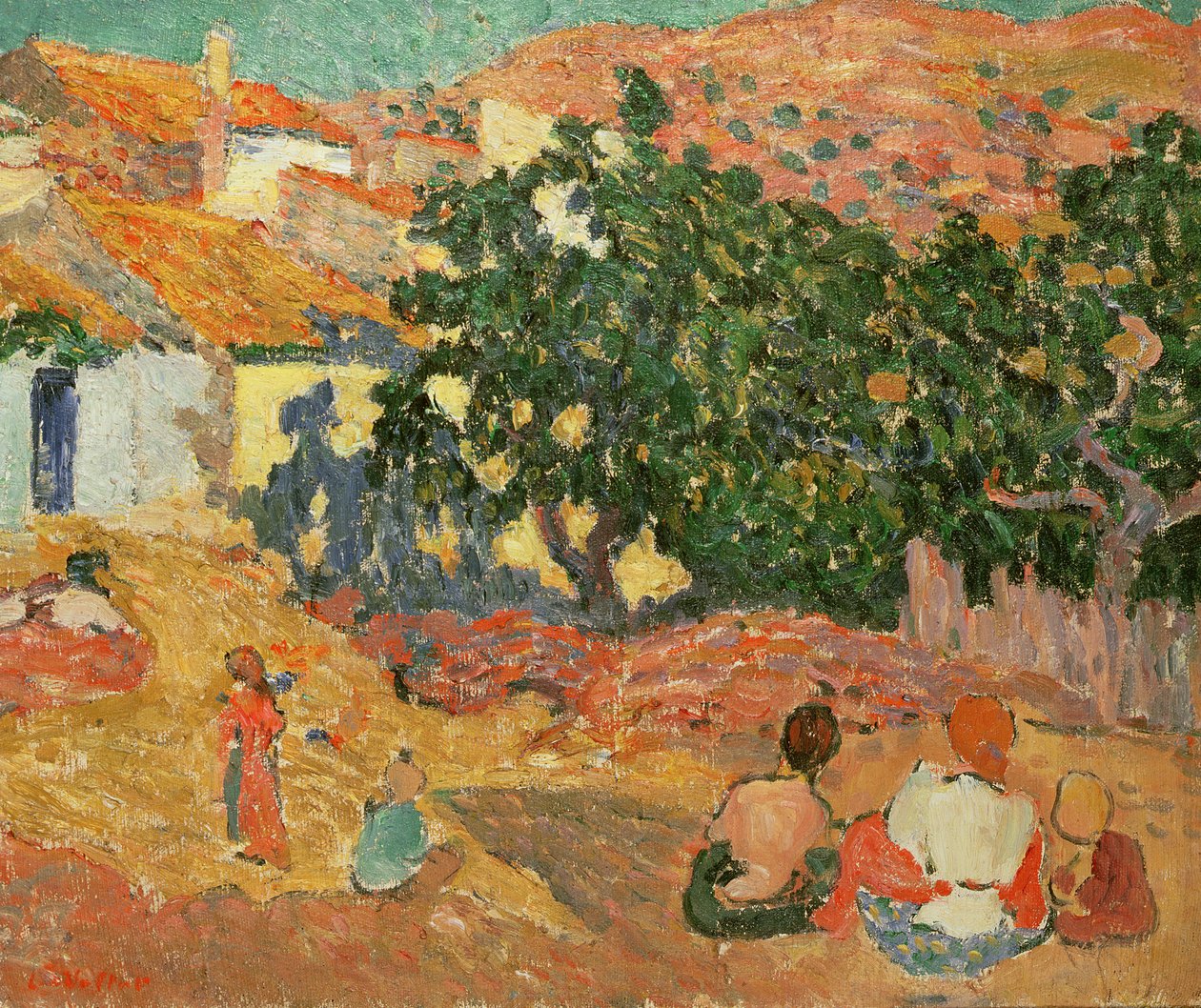 Espanjalainen maisema tekijältä Louis Valtat