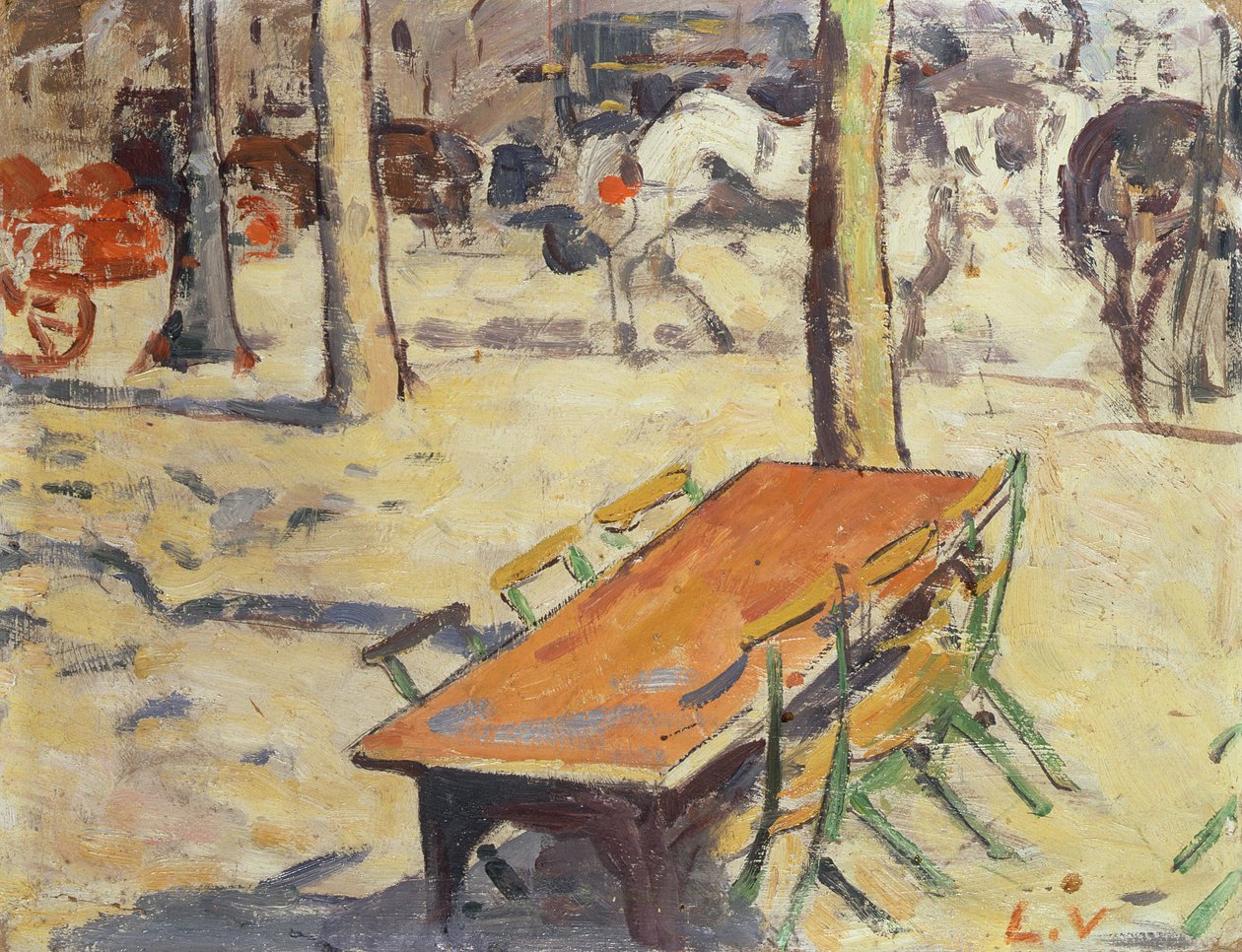 Varjostettu terassi tekijältä Louis Valtat