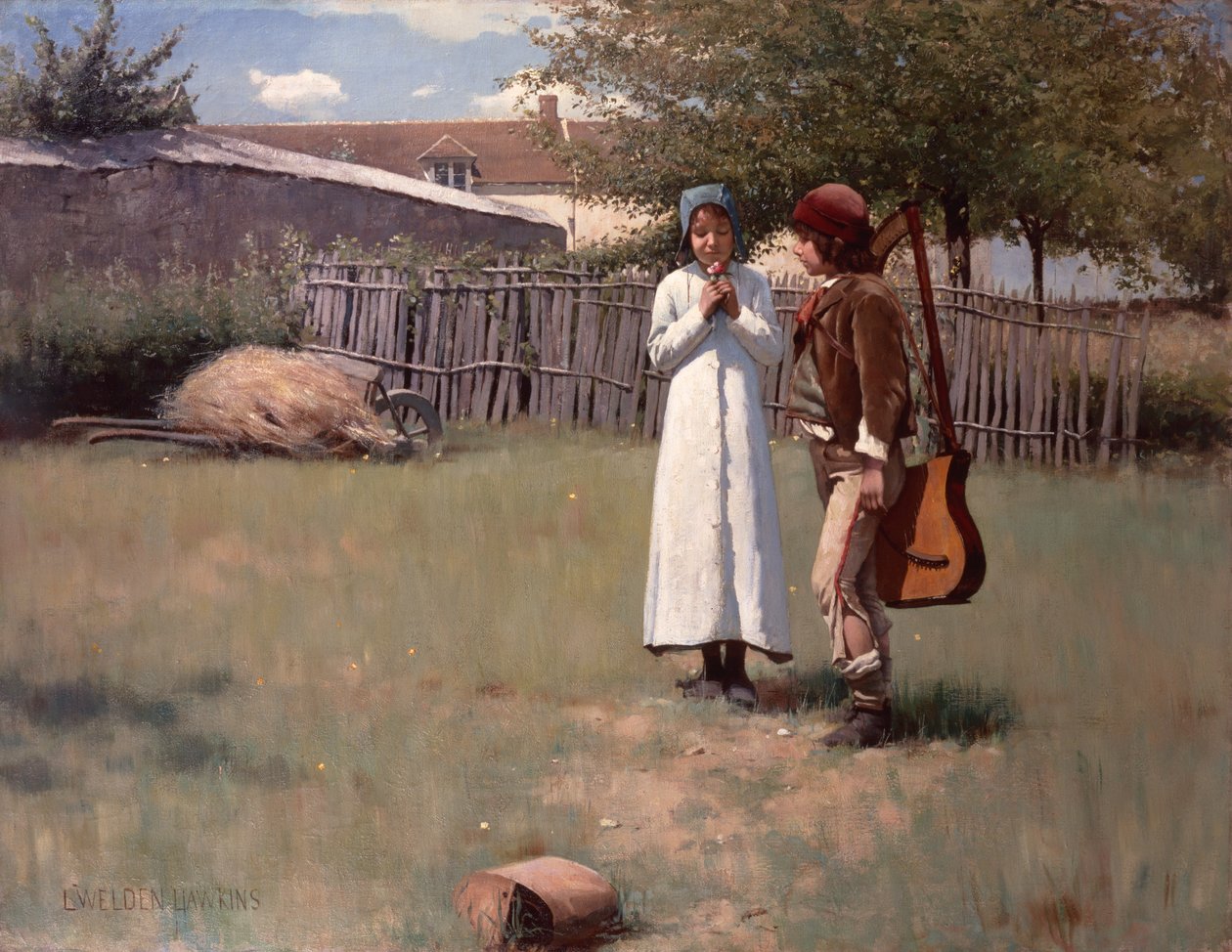 Les Preludes (oli sobre tela)finlandès tekijältä Louis Welden Hawkins