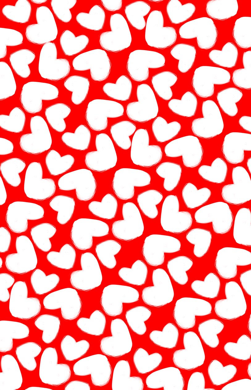 Drawn Hearts, 2014 (digitaalinen kuva) tekijältä Louisa Hereford