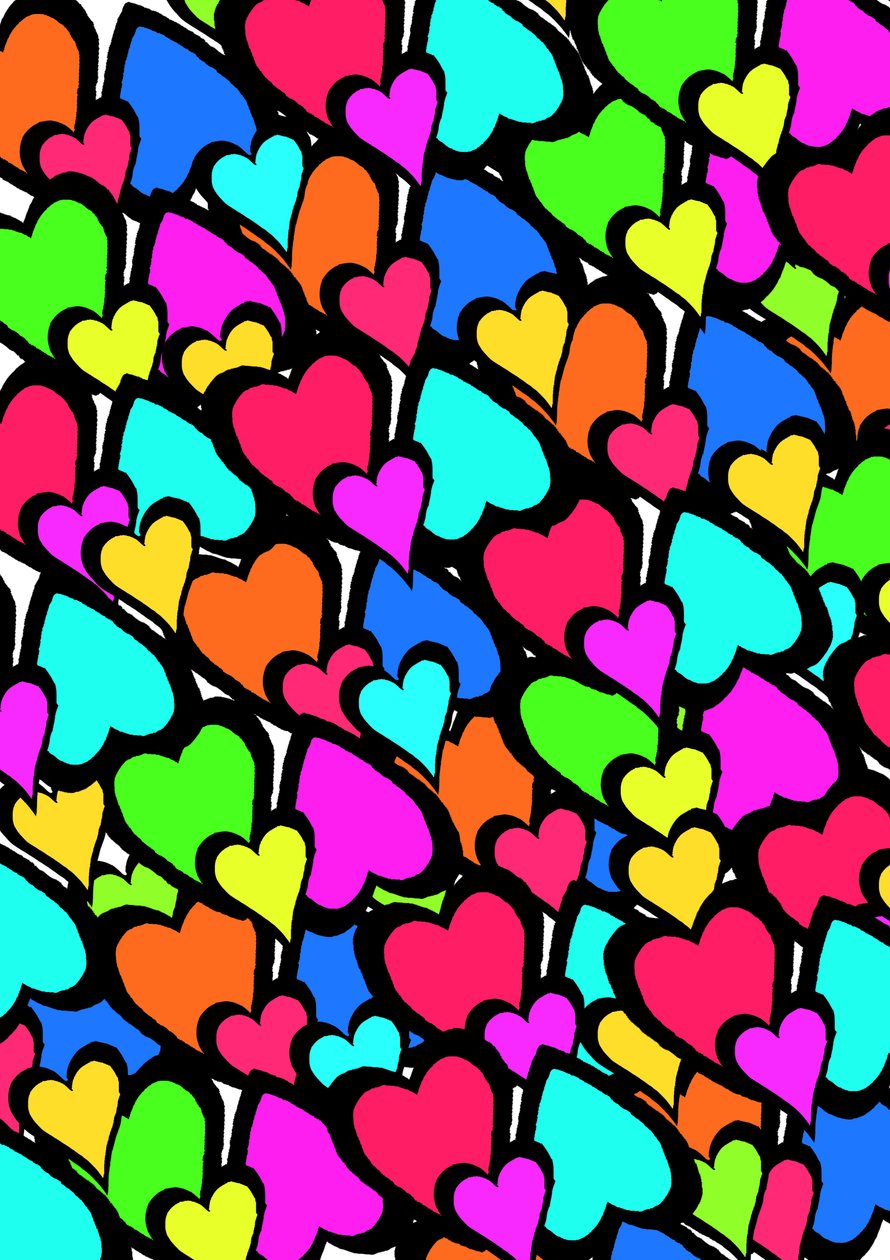 Hearts, 2011 (digitaalinen) tekijältä Louisa Hereford