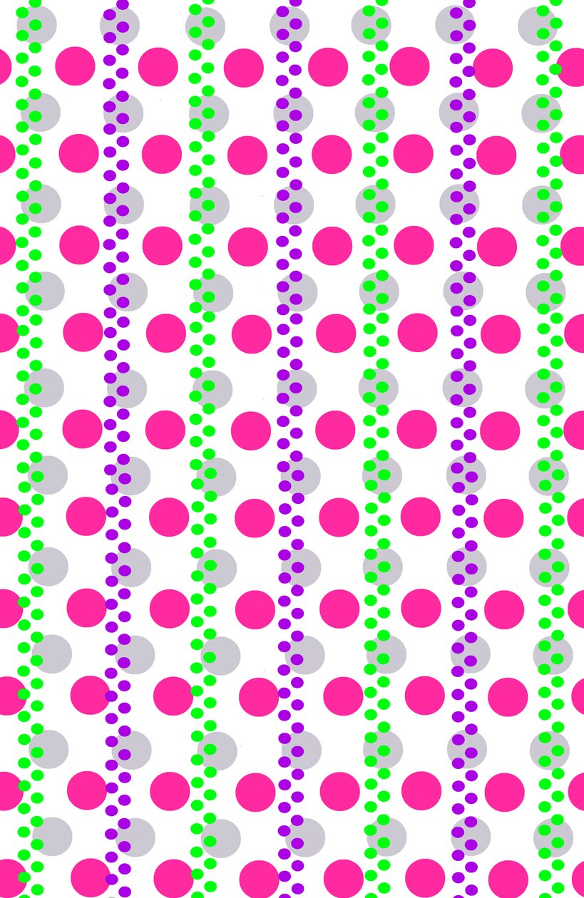 Spotty Stripe, 2014 (digitaalinen media) tekijältä Louisa Hereford