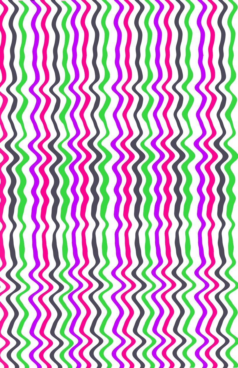 Wavy Stripe, 2014 (digitaalinen media) tekijältä Louisa Hereford