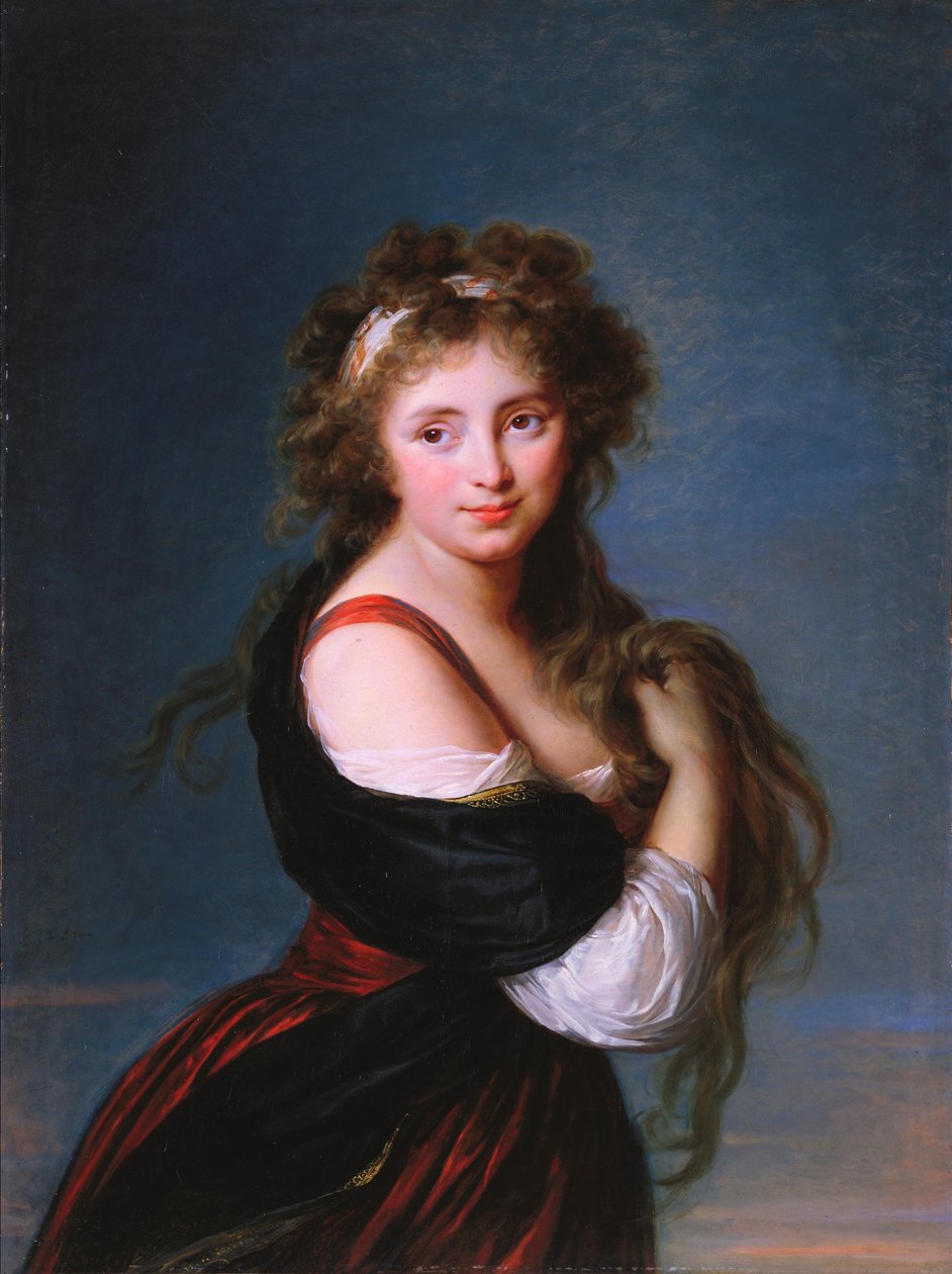 Hyacinthe-Gabrielle Rolandin muotokuva tekijältä Elisabeth Louise Vigee Lebrun