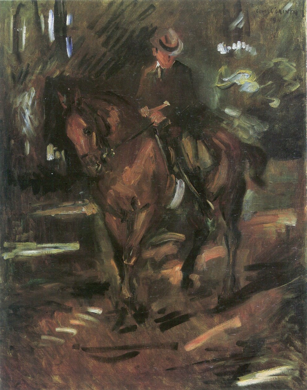 Der Morgenrittn tekijältä Lovis Corinth