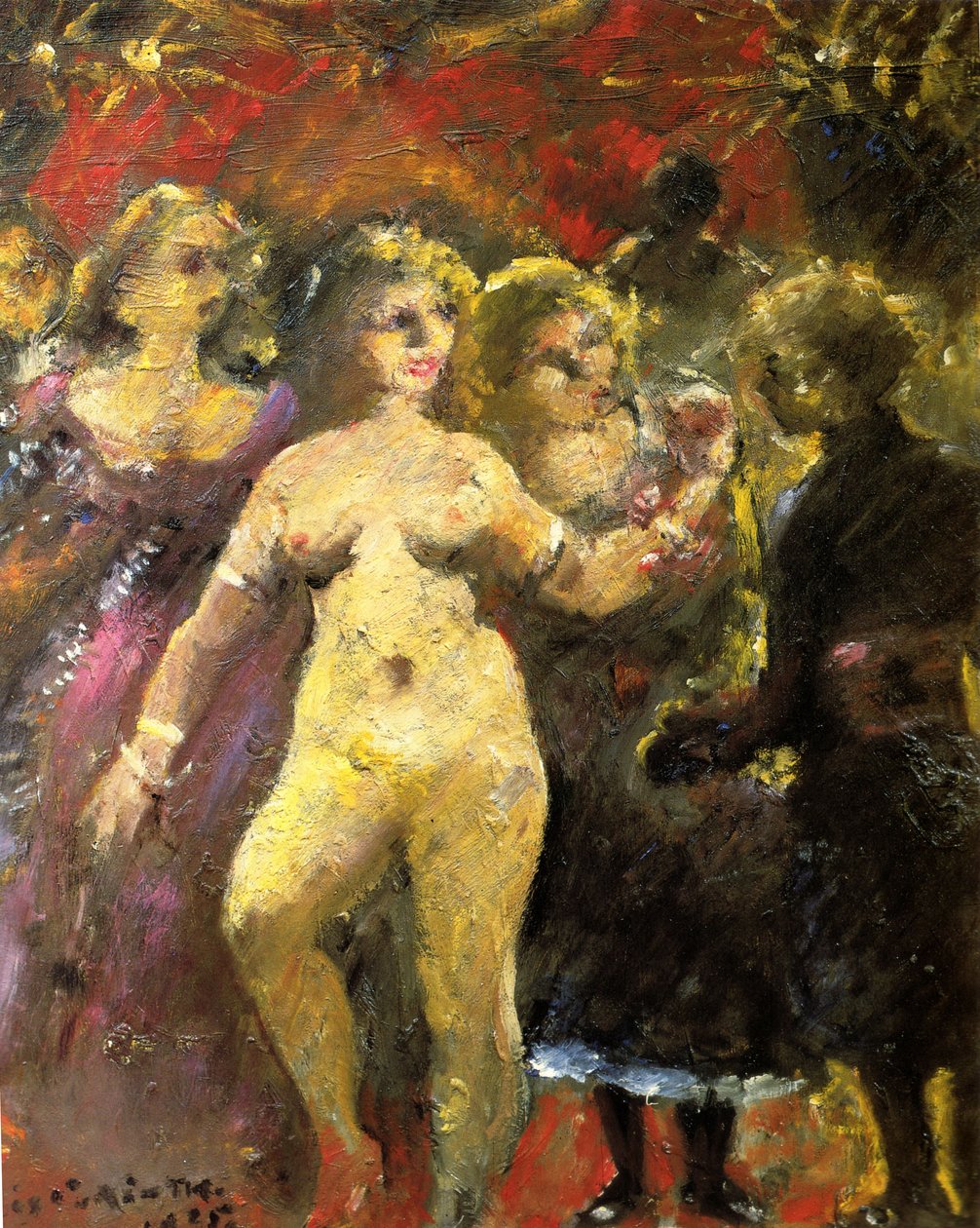 Kuuluisa Frau Imperian tekijältä Lovis Corinth