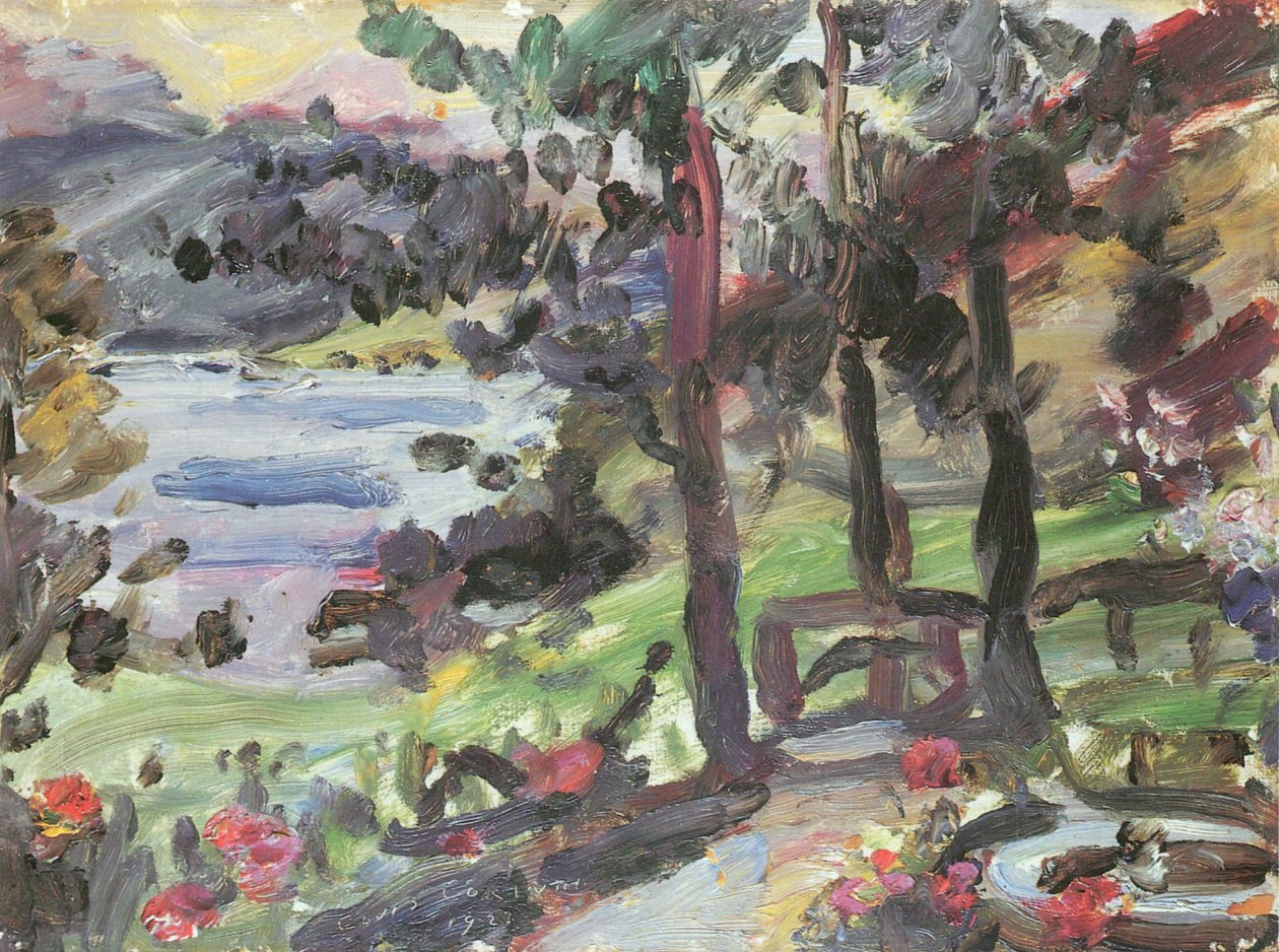 Garten am Walchenseen tekijältä Lovis Corinth