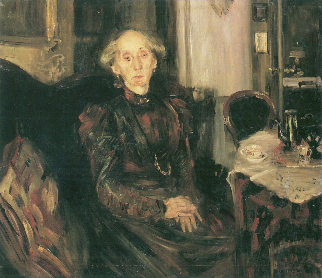 Portrat der Mutter Rosenhagenn tekijältä Lovis Corinth